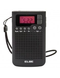 Radio Transistor ELBE AM/FM Nero - 1