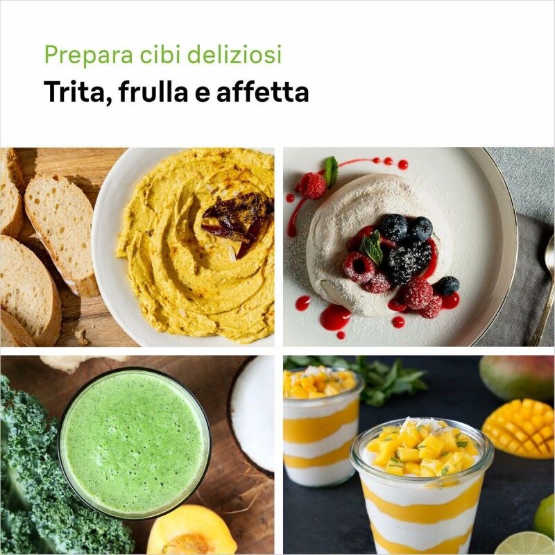 Frullatore ad Immersione Braun MULTIQUICK 5 PRO MQ 55236 Nero 1000 W