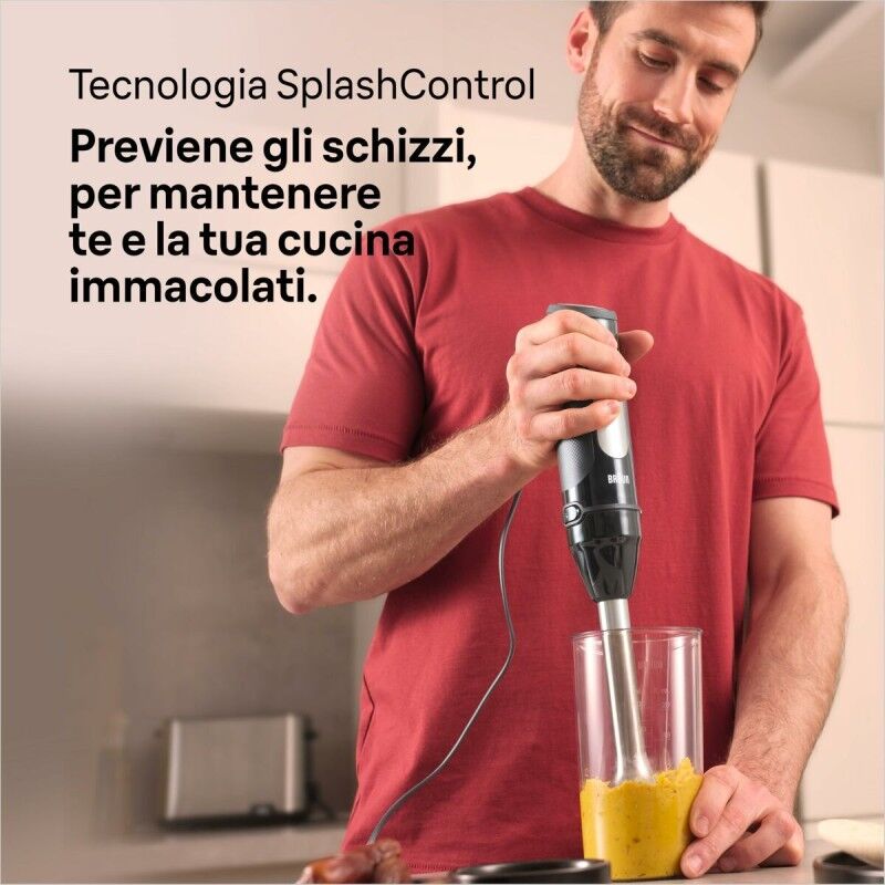 Frullatore ad Immersione Braun MULTIQUICK 5 PRO MQ 55236 Nero 1000 W