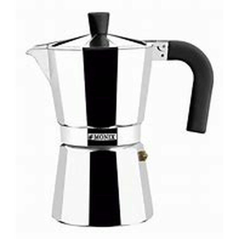 Caffettiera Italiana Monix Braisogona_M620006 Argentato 6 Tazze