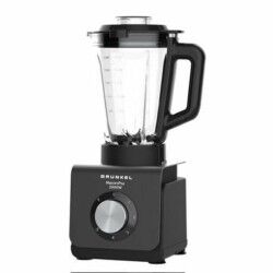 Frullatore Grunkel BAT-2000 MASTERPRO Nero Acciaio 1,5 L 2