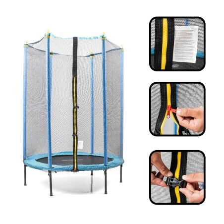 Trampolino per Bambini con Rete di Sicurezza Zuply InnovaGoods