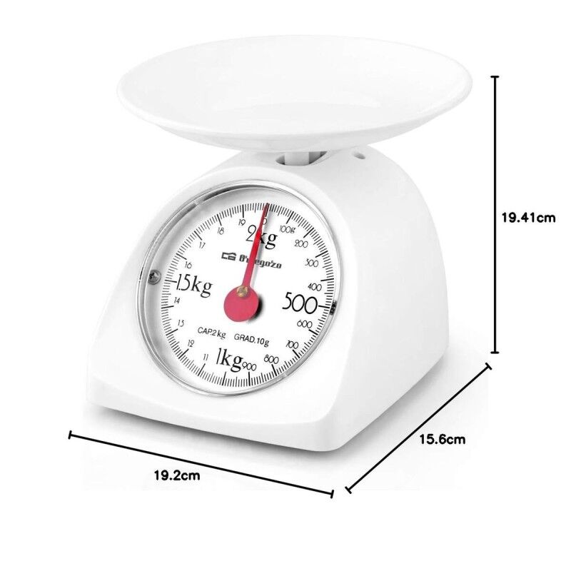 bilancia da cucina Orbegozo PC 1015 Bianco Multicolore
