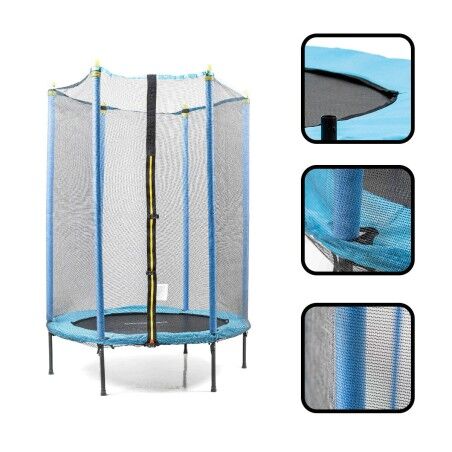 Trampolino per Bambini con Rete di Sicurezza Zuply InnovaGoods