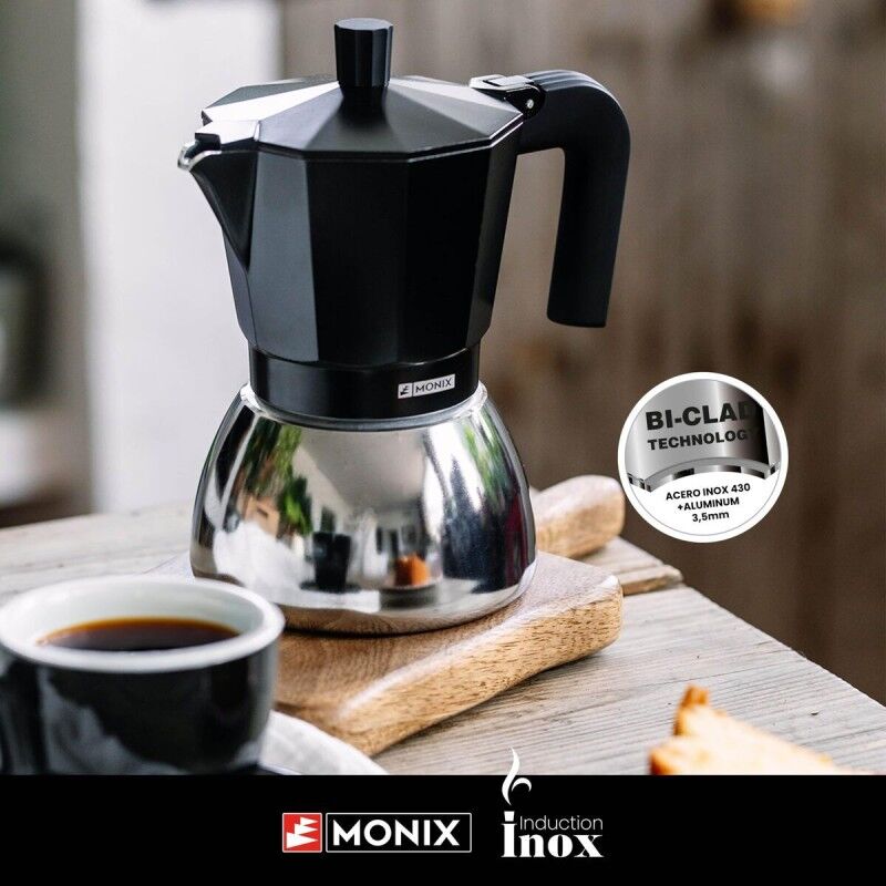 Caffettiera Italiana Monix M863006 Nero