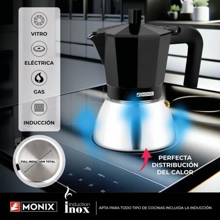 Caffettiera Italiana Monix M863006 Nero