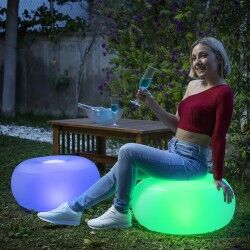 Pouf Gonfiabile con LED Multicolor e Telecomando Pulight InnovaGoods 2