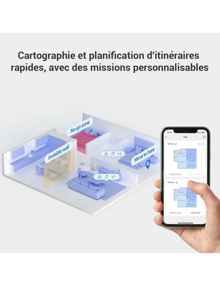 Robot Aspirapolvere Intelligente Ezviz