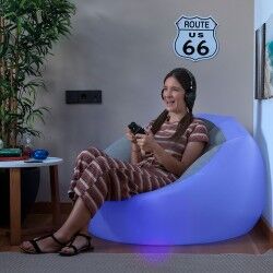 Poltrona Gonfiabile con LED Multicolor e Telecomando Chight InnovaGoods 2