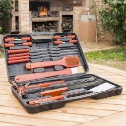 Valigetta Barbecue Barbecase InnovaGoods 18 Pezzi 2