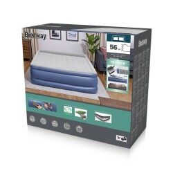Bestway Letto Doppio con Motore 203x193x56 cm Gonfiabile e Campeggio 67692 2