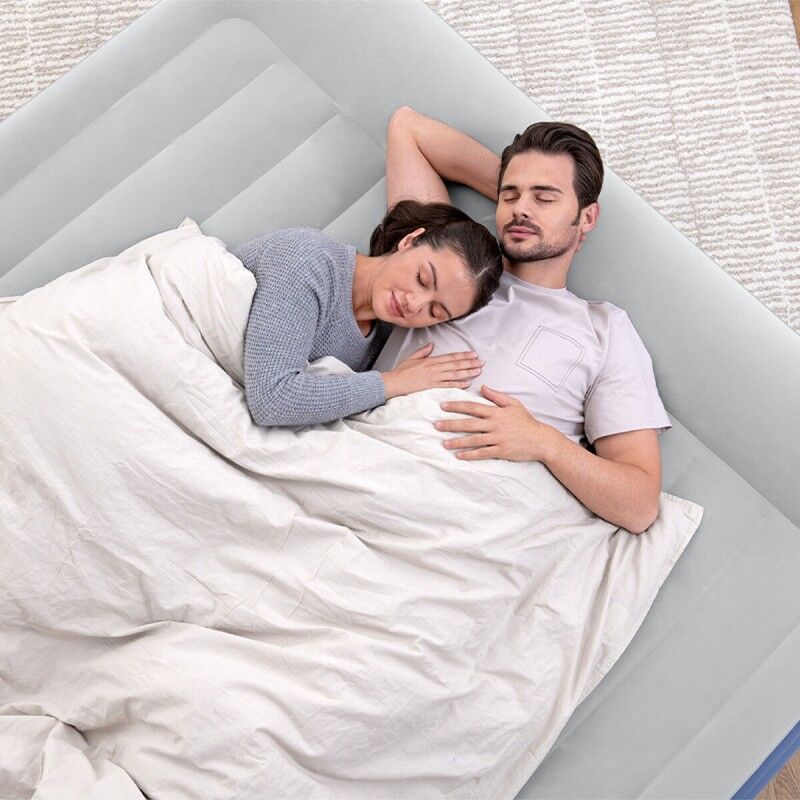 Bestway Letto Doppio con Motore 203x193x56 cm Gonfiabile e Campeggio 67692