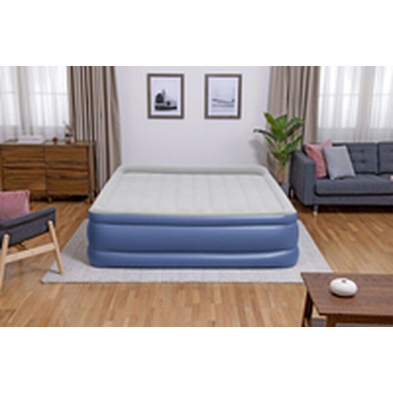 Bestway Letto Doppio con Motore 203x193x56 cm Gonfiabile e Campeggio 67692