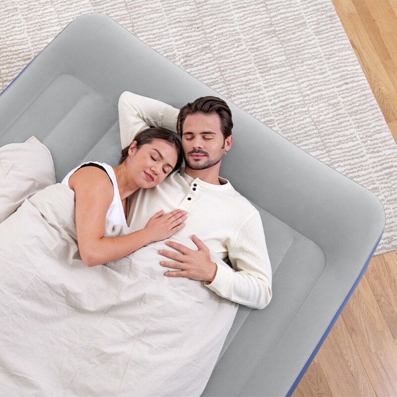 Bestway Letto Matrimoniale con Motore 203x152x56 cm Gonfiabile e Campeggio 67614