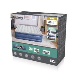 Bestway Letto Matrimoniale con Motore 203x152x46 cm Gonfiabile e Camping 67630 2