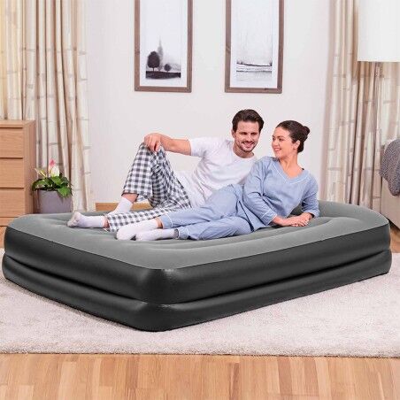 Bestway Letto Matrimoniale con Motore 203x152x46 cm Gonfiabile e Camping 67403
