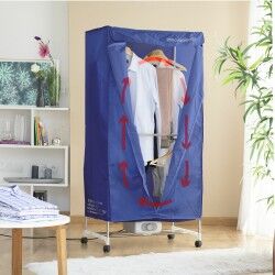 Asciugatrice Elettrica Portatile a 2 Altezze Dupledry Blue InnovaGoods 1200 W 2