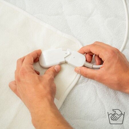 Scaldaletto Elettrico Singolo Krewarm InnovaGoods 60 W 80 x 150 cm Bianco