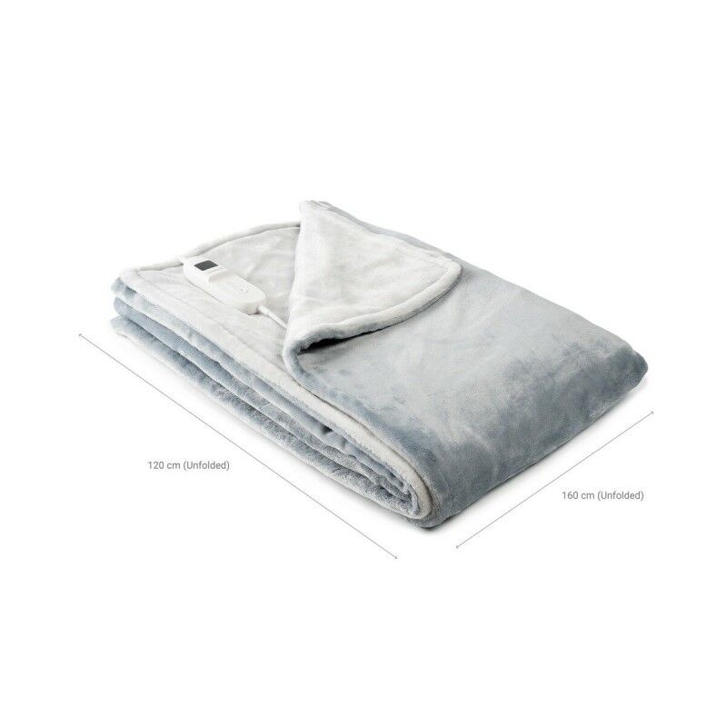 Coperta Elettrica Elakef InnovaGoods Grigio 120 x 160 cm 160 W
