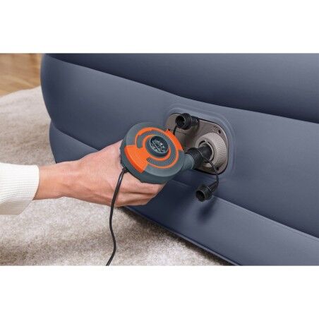 Bestway Cama Doppia Elettrica con Testata 226x152x84 cm Gonfiabile e Camping 67923