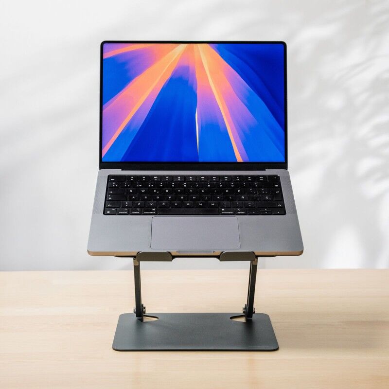 Supporto Pieghevole e Regolabile per PC Portatile Lastan InnovaGoods