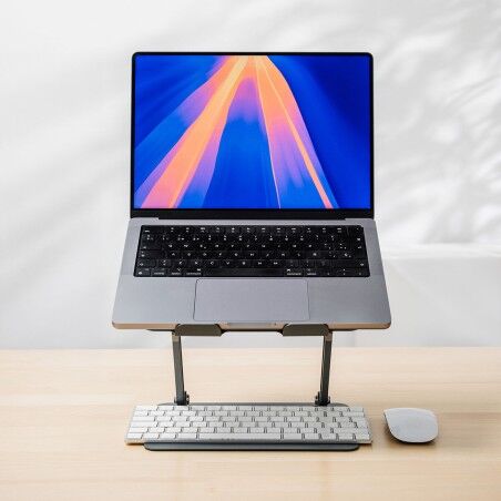 Supporto Pieghevole e Regolabile per PC Portatile Lastan InnovaGoods