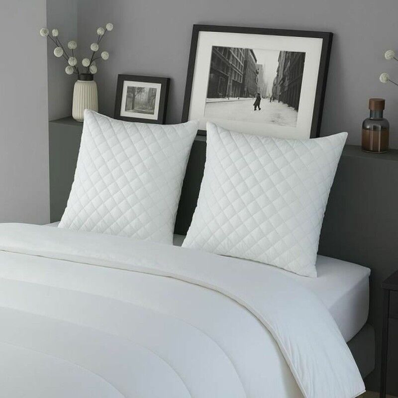 Cuscino DODO Bianco 60 x 60 cm (2 Unità)