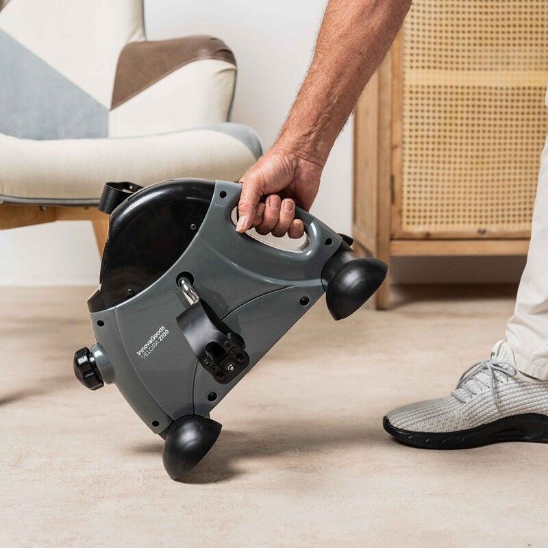 Pedaliera statica per braccia e gambe con tappetino Velora 2100 InnovaGoods