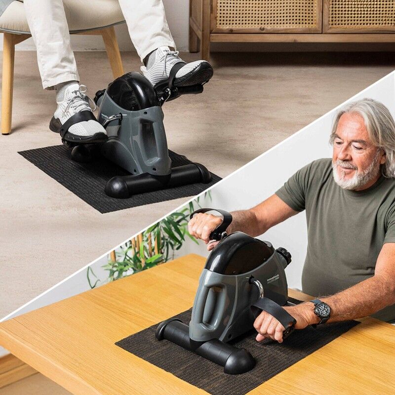 Pedaliera statica per braccia e gambe con tappetino Velora 2100 InnovaGoods
