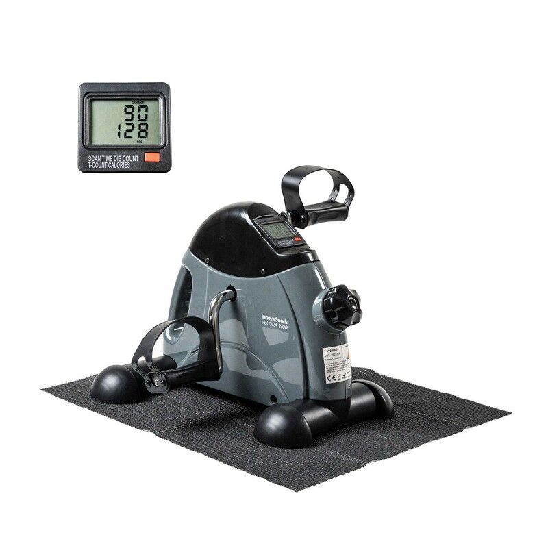 Pedaliera statica per braccia e gambe con tappetino Velora 2100 InnovaGoods