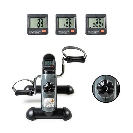 Pedaliera statica per braccia e gambe con tappetino Velora 2100 InnovaGoods