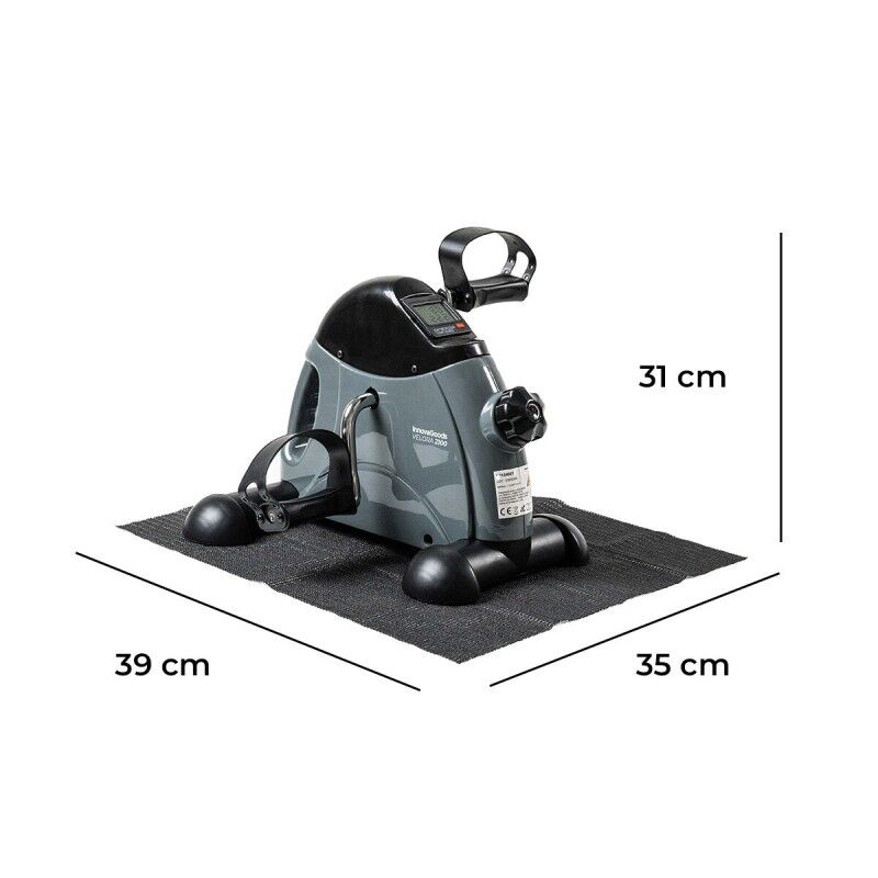 Pedaliera statica per braccia e gambe con tappetino Velora 2100 InnovaGoods