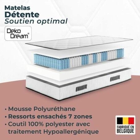 Materasso Viscoelastico Somnis Beeding 90 x 200 cm