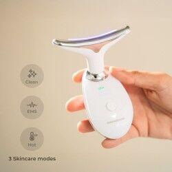 Massaggiatore Facciale Elettrico Rassodante per Viso e Collo con LED, EMS e Calore Selora InnovaGoods 2