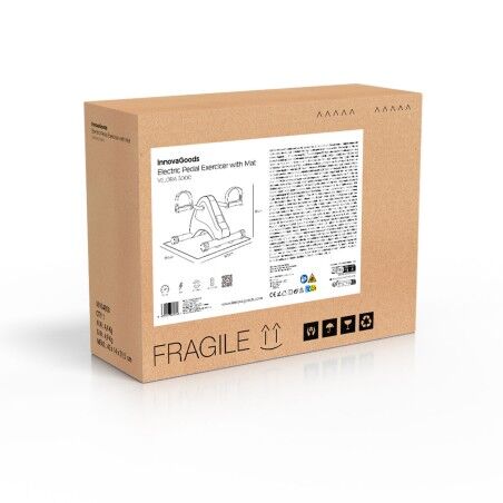 Pedalatore Elettrico Assistito per Braccia e Gambe con Tappetino e Telecomando Velora 3000 InnovaGoods