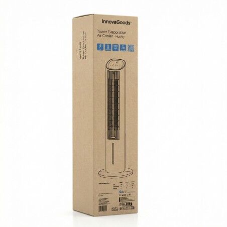 Climatizzatore Evaporativo Portatile a Torre Multifunzione con Telecomando Hushly InnovaGoods