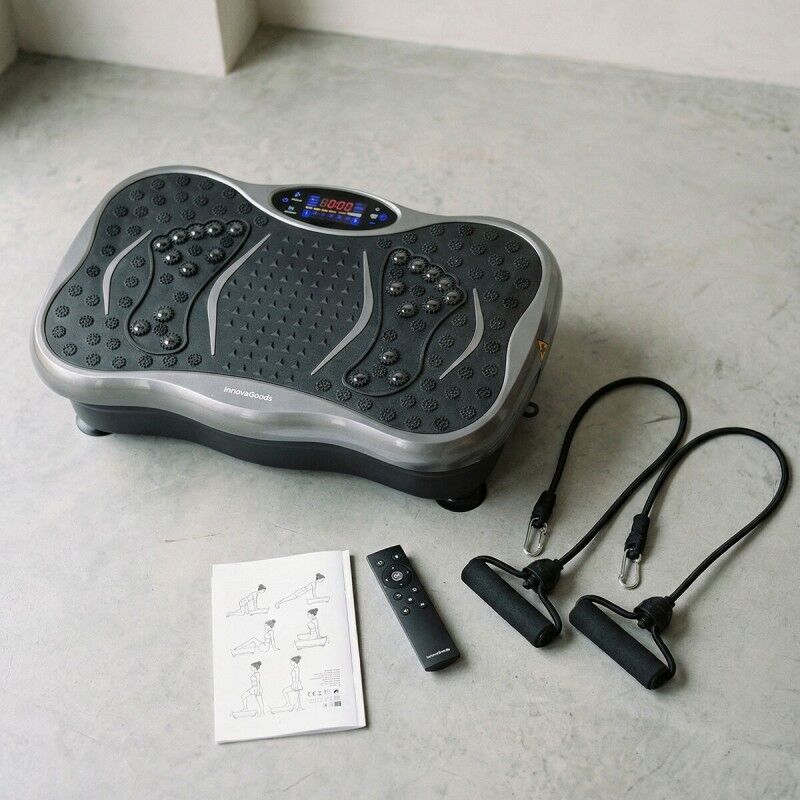 Piattaforma Vibrante con Altoparlante, Bande di Resistenza e Telecomando Vivflow InnovaGoods