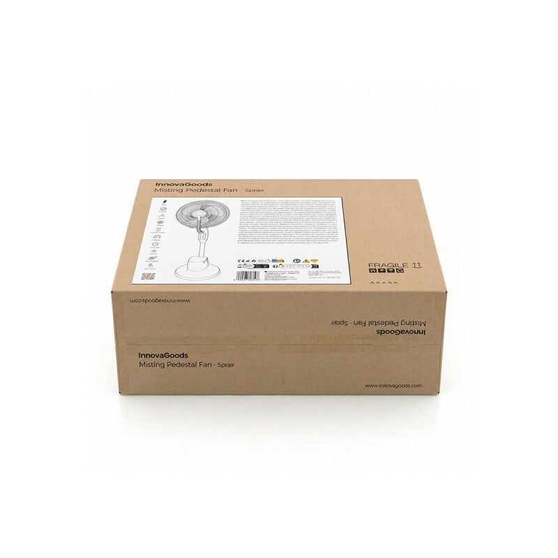 Ventilatore Nebulizzatore da Terra con Telecomando Sprair InnovaGoods