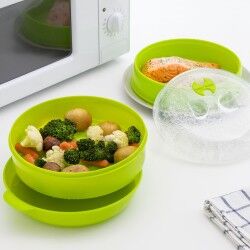 Vaporiera Doppia per Microonde Codowave InnovaGoods 2