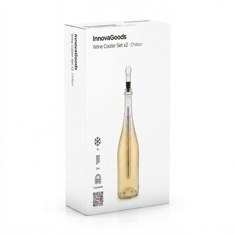 Set di Accessori per il Vino Chillour InnovaGoods 7 Pezzi
