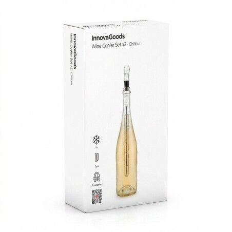 Set di Accessori per il Vino Chillour InnovaGoods 7 Pezzi