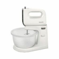 impastatrice mixer con ciotola Philips Amasadora HR3745/00 450 W Bianco Nero 3 L