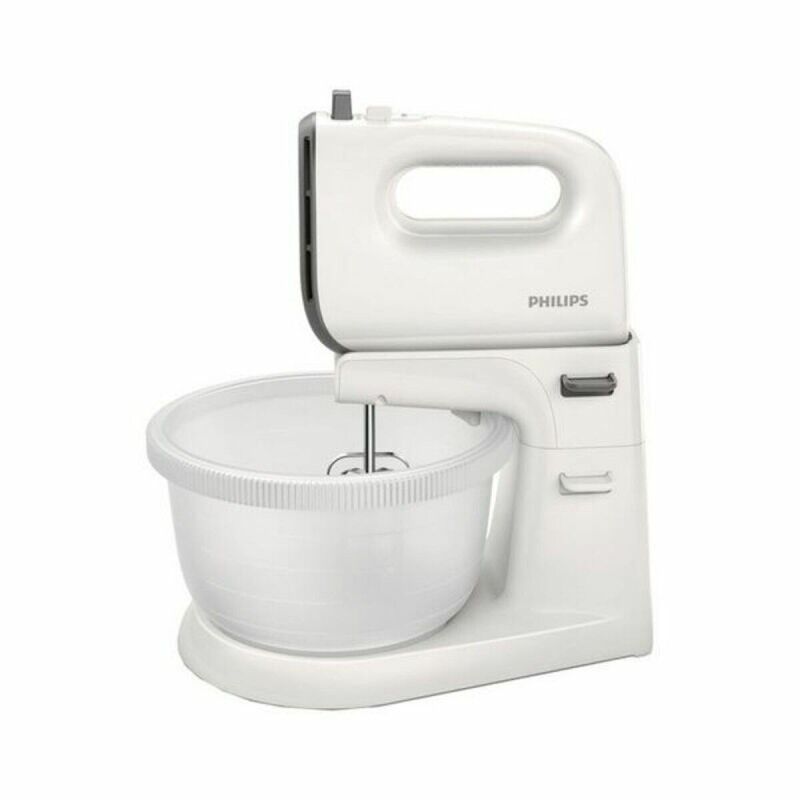 impastatrice mixer con ciotola Philips Amasadora HR3745/00 450 W Bianco Nero 3 L
