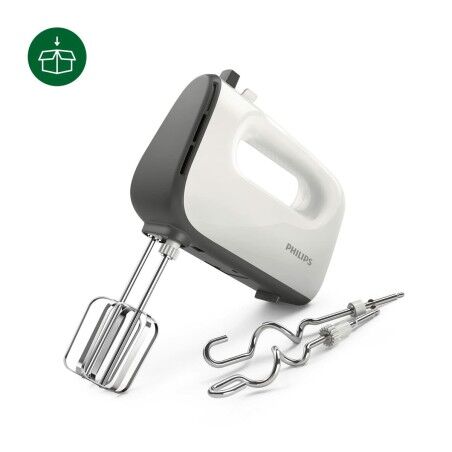 impastatrice mixer con ciotola Philips Amasadora HR3745/00 450 W Bianco Nero 3 L