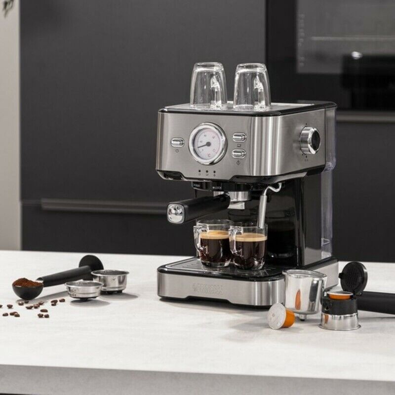 Caffettiera Express a Leva Princess 01.249412.01.001 Acciaio 1,5 L