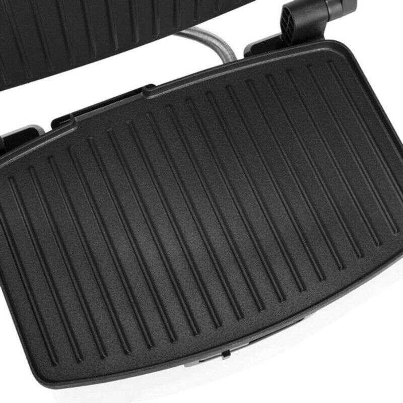 Grill a contatto Tristar GR-2856 1000W Nero Acciaio 28 x 19 cm