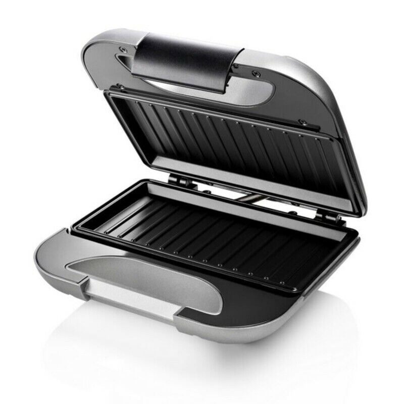 Tostiera Grill Princess 01.127003.01.001 Nero Argentato 750 W