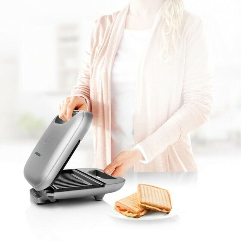 Tostiera Grill Princess 01.127003.01.001 Nero Argentato 750 W