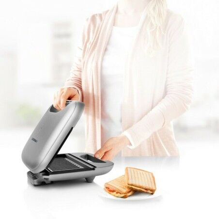Tostiera Grill Princess 01.127003.01.001 Nero Argentato 750 W