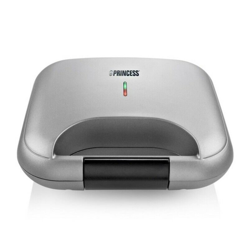Tostiera Grill Princess 01.127003.01.001 Nero Argentato 750 W